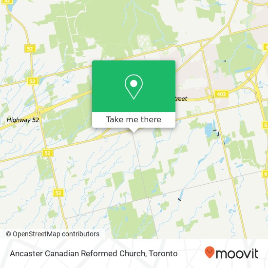 Ancaster Canadian Reformed Church plan