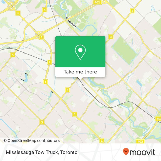 Mississauga Tow Truck plan