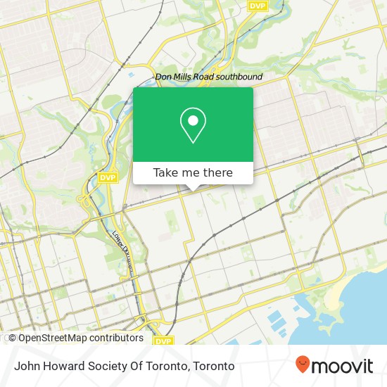 John Howard Society Of Toronto map