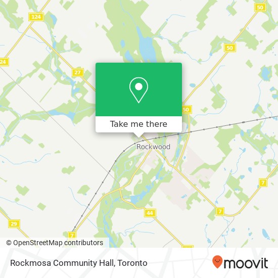 Rockmosa Community Hall map