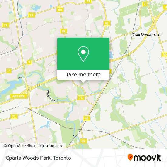 Sparta Woods Park map