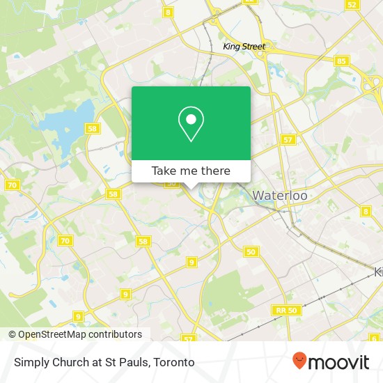 Simply Church at St Pauls map