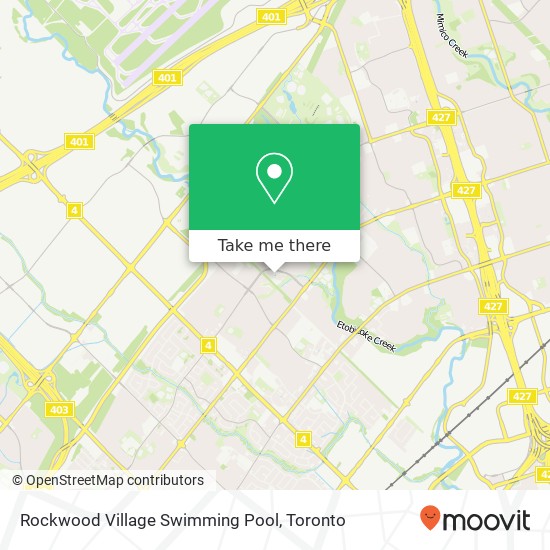 Rockwood Village Swimming Pool map