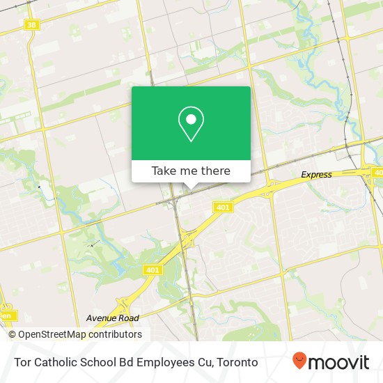 Tor Catholic School Bd Employees Cu map