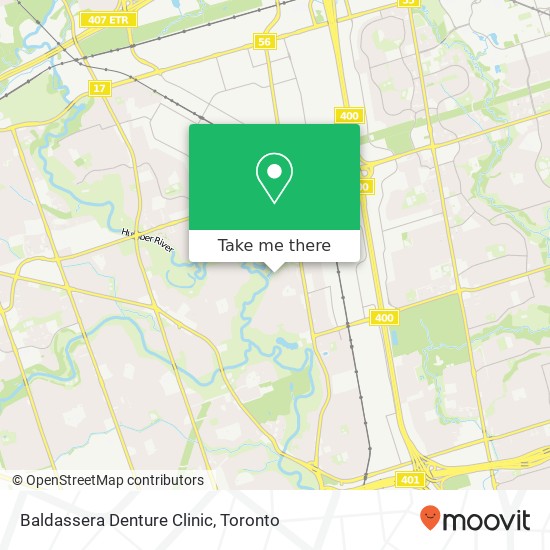 Baldassera Denture Clinic map