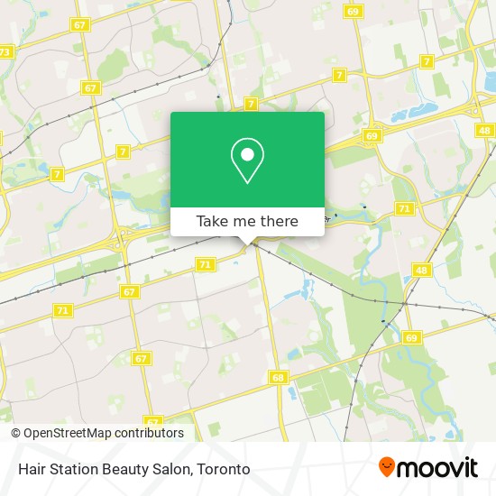 Hair Station Beauty Salon map