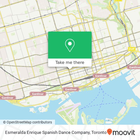 Esmeralda Enrique Spanish Dance Company map