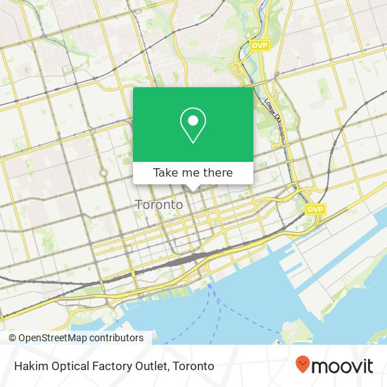 Hakim Optical Factory Outlet map