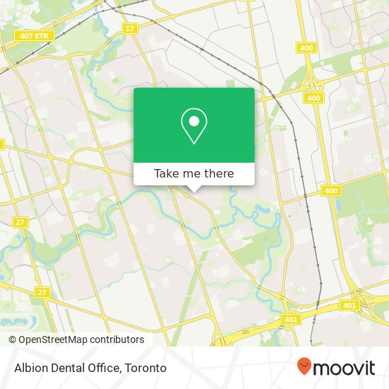 Albion Dental Office map