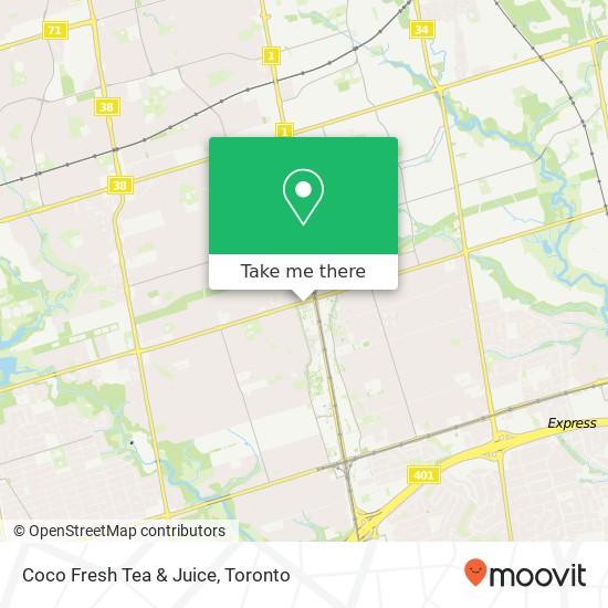 Coco Fresh Tea & Juice map