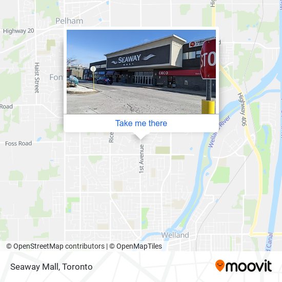 Seaway Mall map