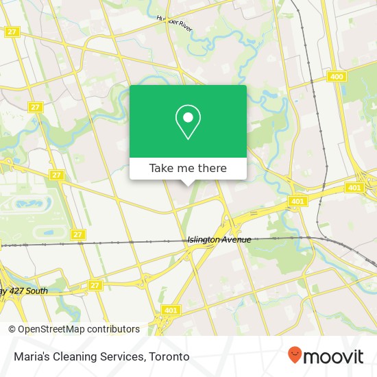 Maria's Cleaning Services map