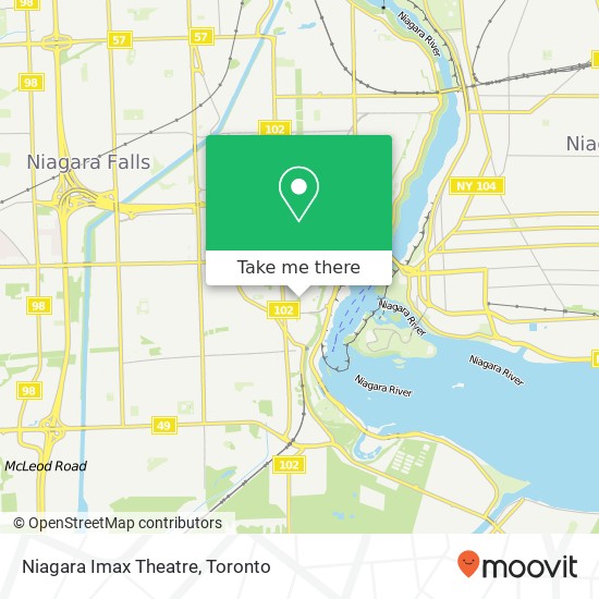 Niagara Imax Theatre map