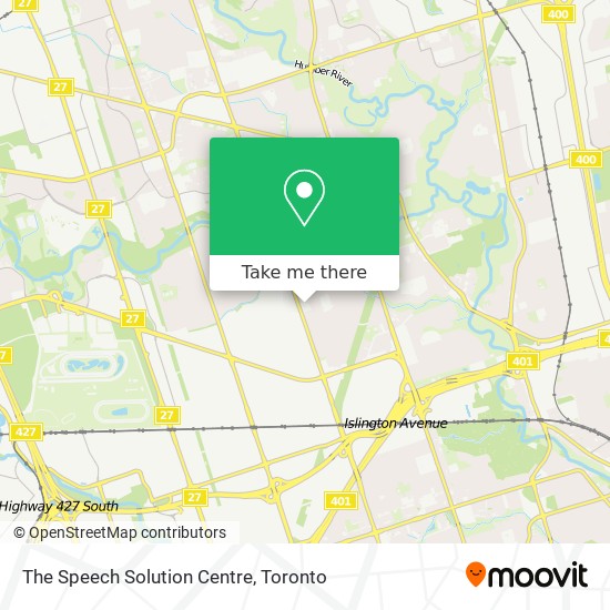 The Speech Solution Centre map