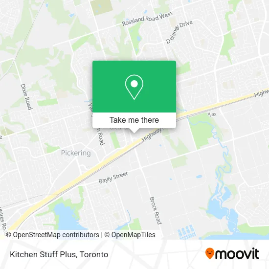 Kitchen Stuff Plus map