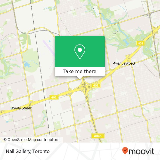 Nail Gallery map