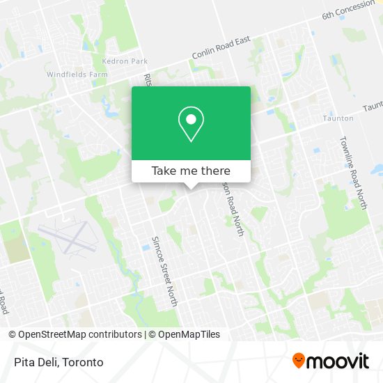 Pita Deli map