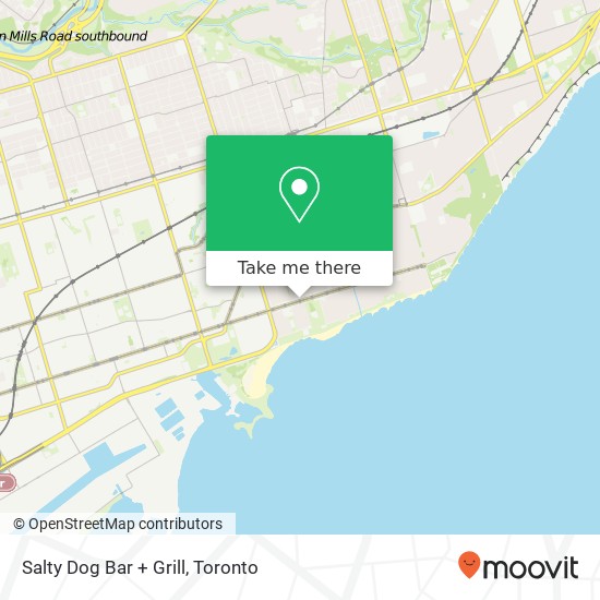 Salty Dog Bar + Grill map