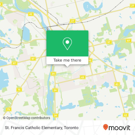 St. Francis Catholic Elementary map