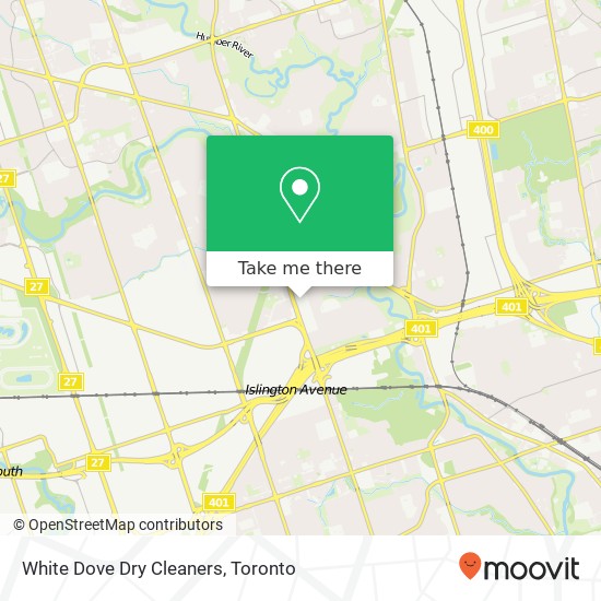 White Dove Dry Cleaners map