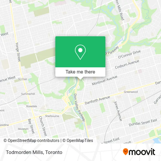 Todmorden Mills map