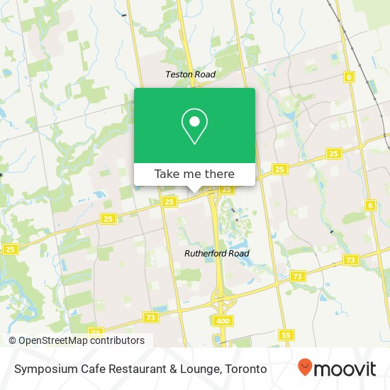 Symposium Cafe Restaurant & Lounge map