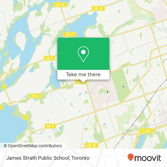 James Strath Public School map