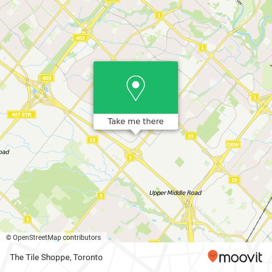 The Tile Shoppe map