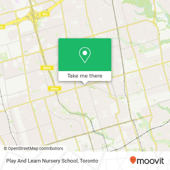 Play And Learn Nursery School map