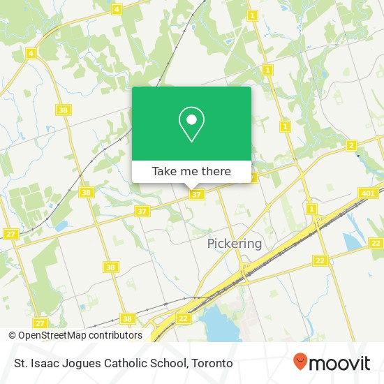 St. Isaac Jogues Catholic School map