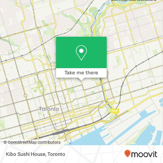 Kibo Sushi House map