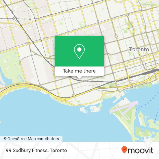 99 Sudbury Fitness map