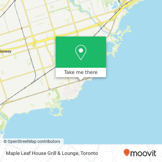 Maple Leaf House Grill & Lounge map