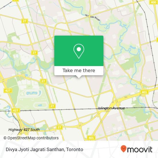 Divya Jyoti Jagrati Santhan map