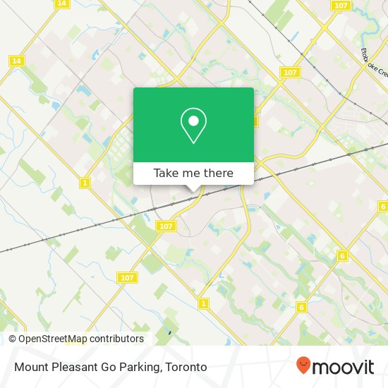 Mount Pleasant Go Parking map