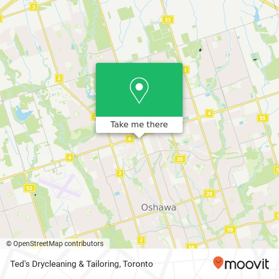 Ted's Drycleaning & Tailoring map