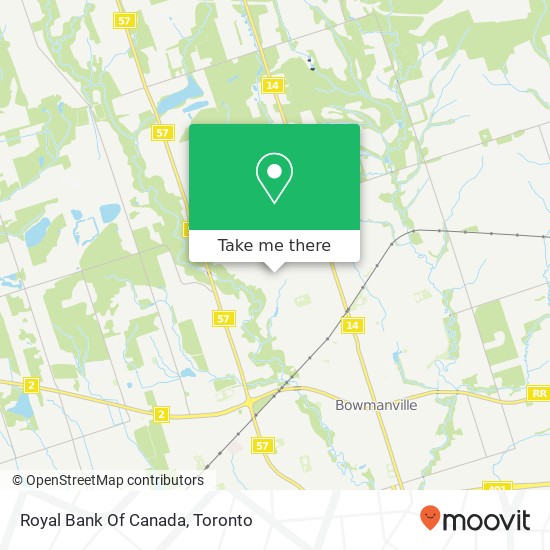 Royal Bank Of Canada map