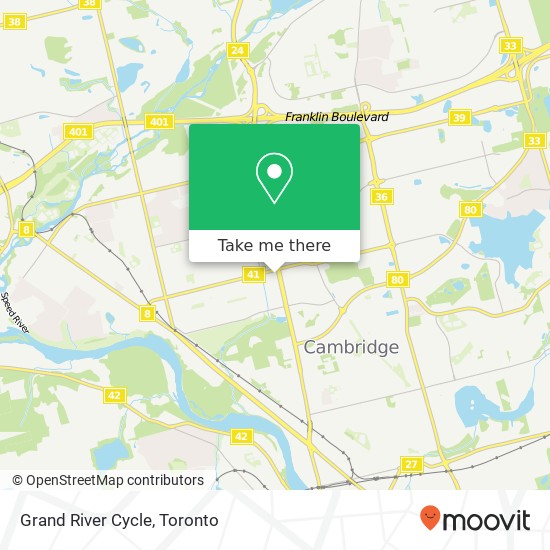 Grand River Cycle plan