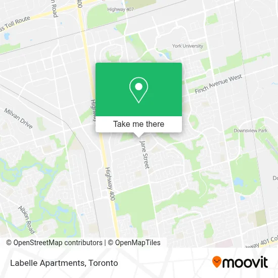 Labelle Apartments map
