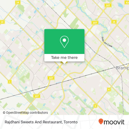Rajdhani Sweets And Restaurant map