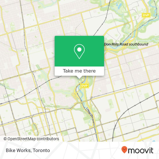 Bike Works map