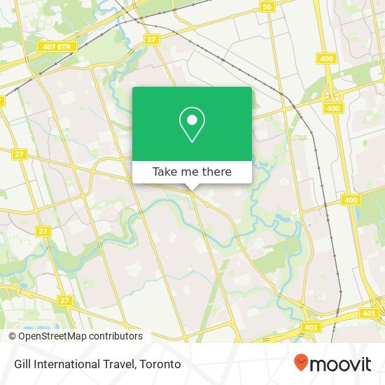 Gill International Travel map