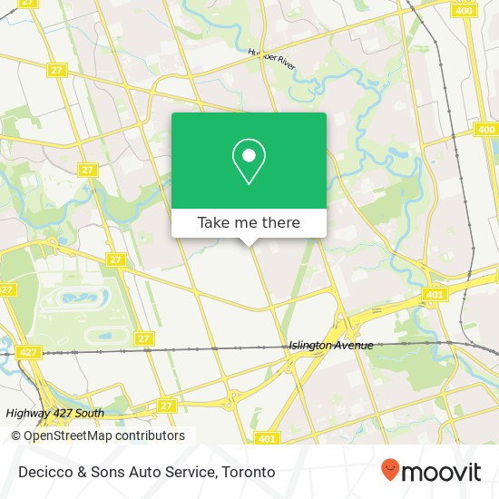 Decicco & Sons Auto Service map