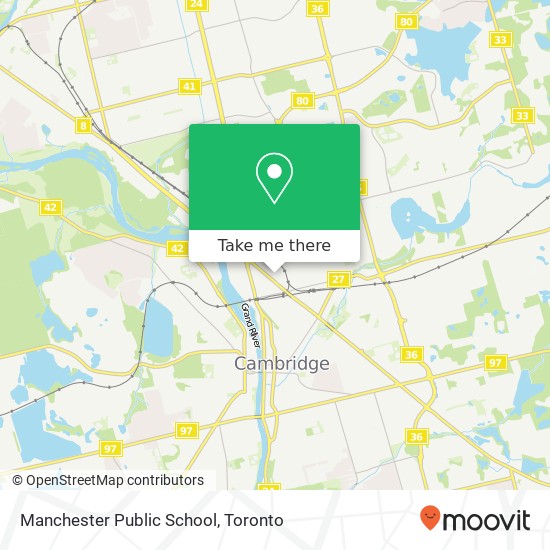 Manchester Public School map