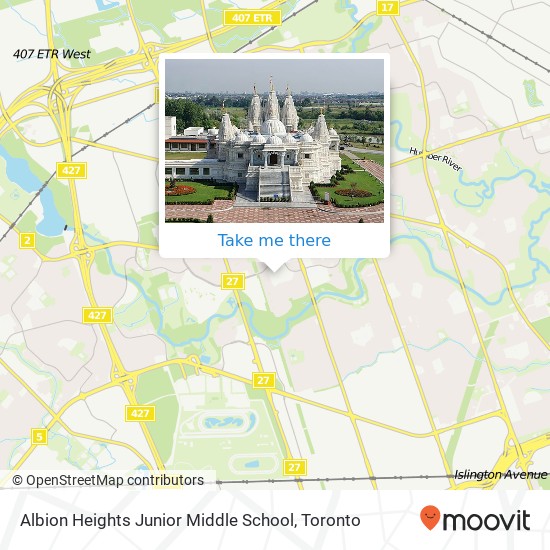 Albion Heights Junior Middle School map