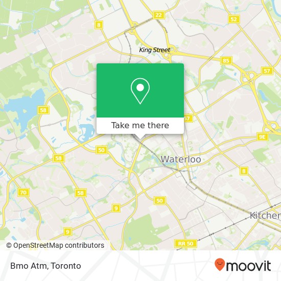 Bmo Atm map