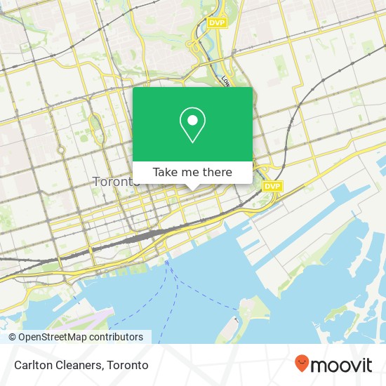 Carlton Cleaners map