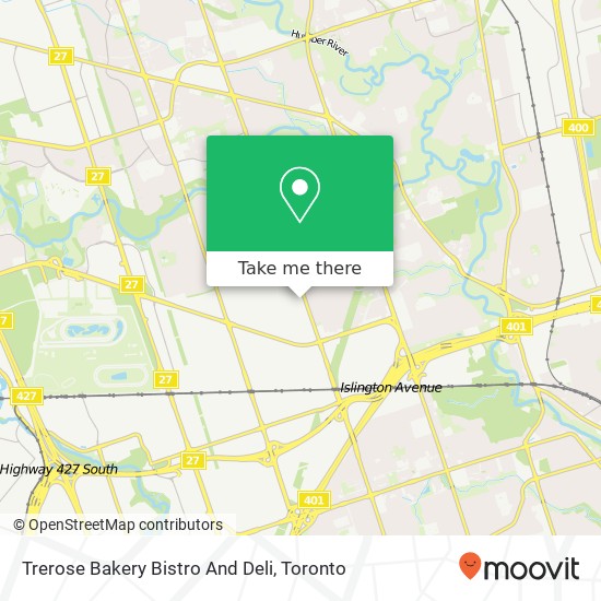 Trerose Bakery Bistro And Deli map
