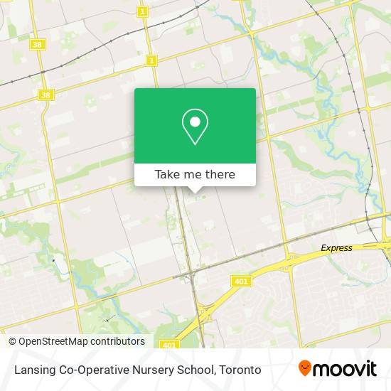 Lansing Co-Operative Nursery School plan