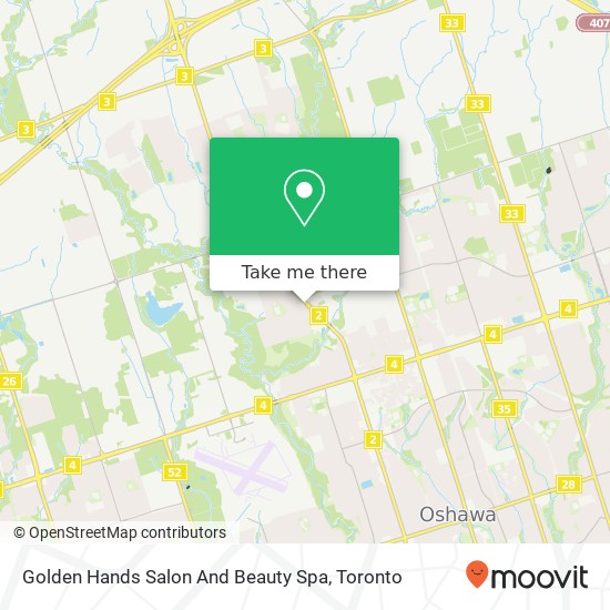 Golden Hands Salon And Beauty Spa map